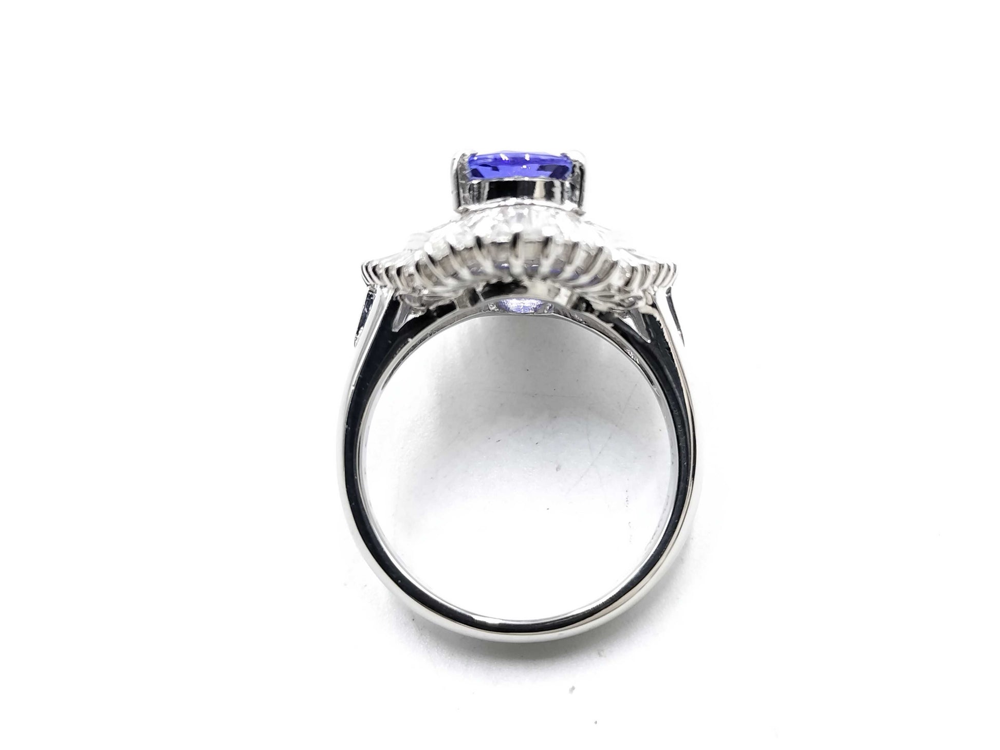 TZ2.50ct D1.385ct PT900 10.5g Ring 