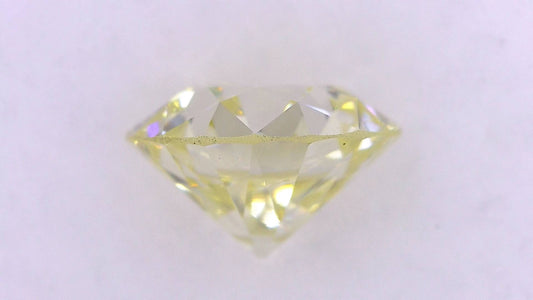 1.536ct UNDER S) LIGHT YELLOW VS-1 ****/GD/GD NONE NATURAL 7.28-7.41X4.63mm X Diamond Loose