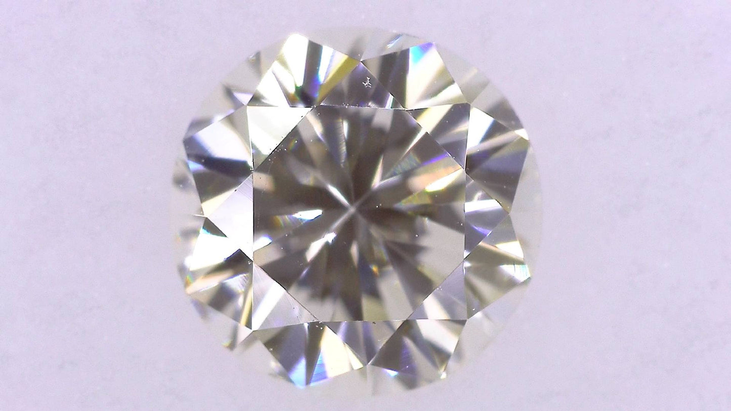0.686ct K VS-2 GOOD/GD/FR MEDIUM BLUE NATURAL 5.59-5.69X3.54mm Loose Diamond