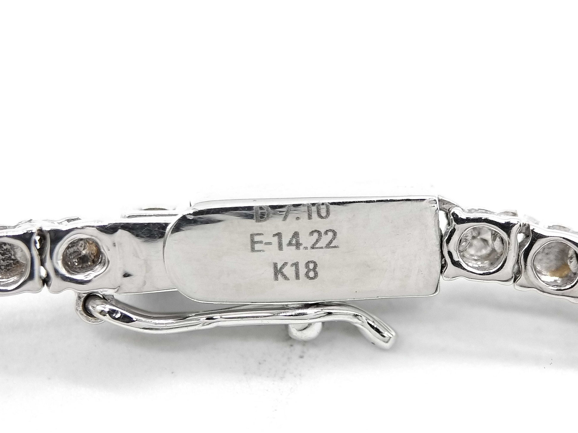 E14.22ct D7.10ct K18 40.8g Necklace 