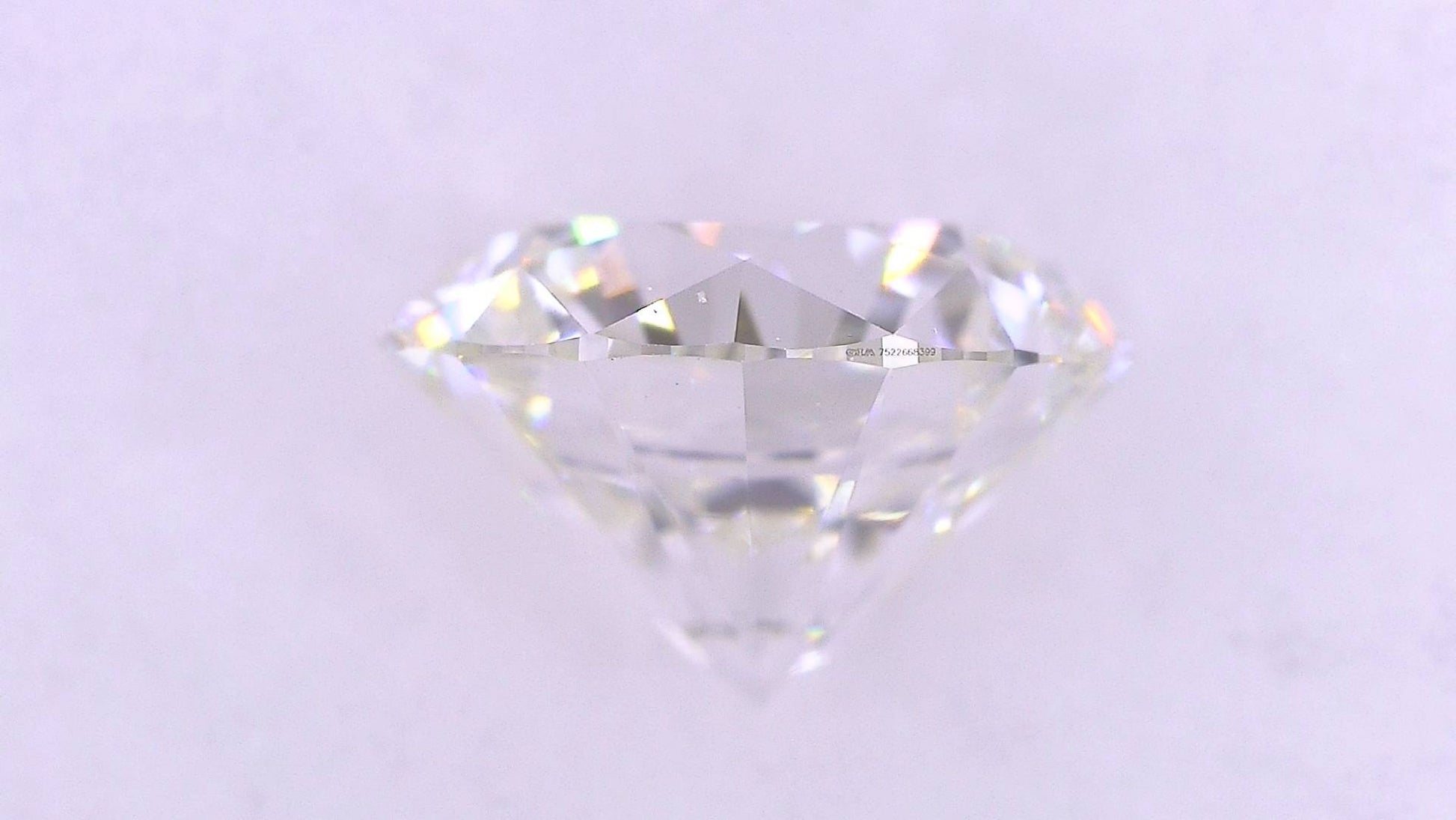 1.10ct F VVS-1 GOOD/VG/VG NONE NATURAL 6.53-6.61X4.23mm GIA Diamond Loose