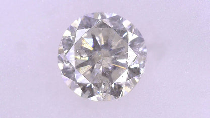 0.506ct H I-1 FAIR/GD/FR STRONG BLUE NATURAL 4.84-4.92X3.14mm Loose Diamond