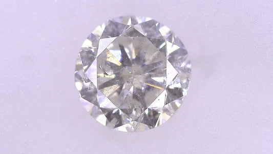 0.506ct H I-1 FAIR/GD/FR STRONG BLUE NATURAL 4.84-4.92X3.14mm Loose Diamond
