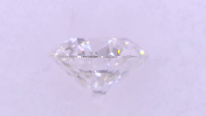 0.231ct F SI-2 VERY GOOD/VG/VG NONE NATURAL 3.94-3.98X2.44mm Girdle engraved Diamond Loose