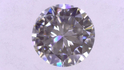 0.384ct G SI-2 GOOD/GD/FR NONE NATURAL 4.84-4.91X2.76mm Loose Diamond