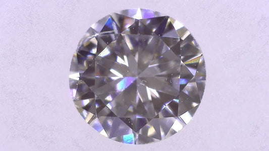 0.384ct G SI-2 GOOD/GD/FR NONE NATURAL 4.84-4.91X2.76mm Loose Diamond
