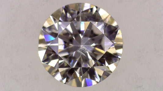0.388ct H SI-2 GOOD/GD/GD FAINT NATURAL 4.63-4.69X2.89mm Loose Diamond