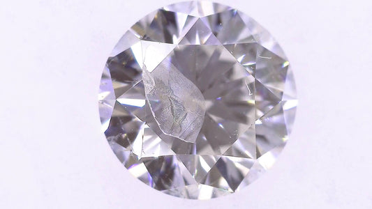 1.019ct H I-2 FAIR/GD/VG NONE NATURAL 6.11-6.17X3.98mm Loose Diamond