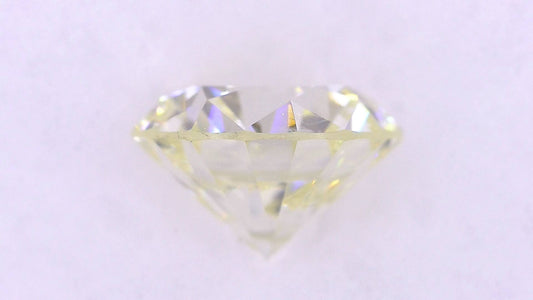1.007ct UNDER N)VERY LIGHT YELLOW SI-2 GOOD/GD/VG MEDIUM BLUE NATURAL 6.30-6.34X4.03mm Loose Diamond