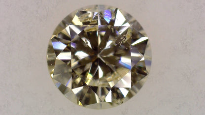 0.306ct M SI-2 GOOD/GD/GD STRONG BLUE NATURAL 4.32-4.35X2.66mm Loose Diamond