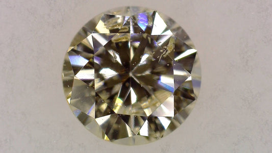 0.306ct M SI-2 GOOD/GD/GD STRONG BLUE NATURAL 4.32-4.35X2.66mm Loose Diamond