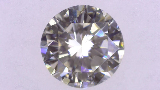 0.496ct K SI-2 GOOD/GD/FR FAINT NATURAL 5.20-5.28X3.02mm Loose Diamond