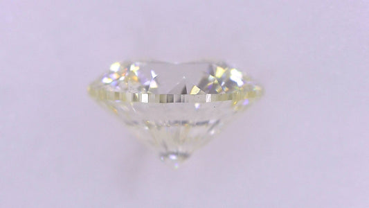 0.590ct K SI-1 ****/GD/GD MEDIUM BLUE NATURAL 5.29-5.34X3.33mm RD Loose Diamond