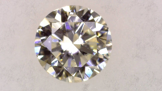 0.323ct L SI-2 GOOD/GD/FR NONE NATURAL 4.32-4.34X2.68mm Loose Diamond