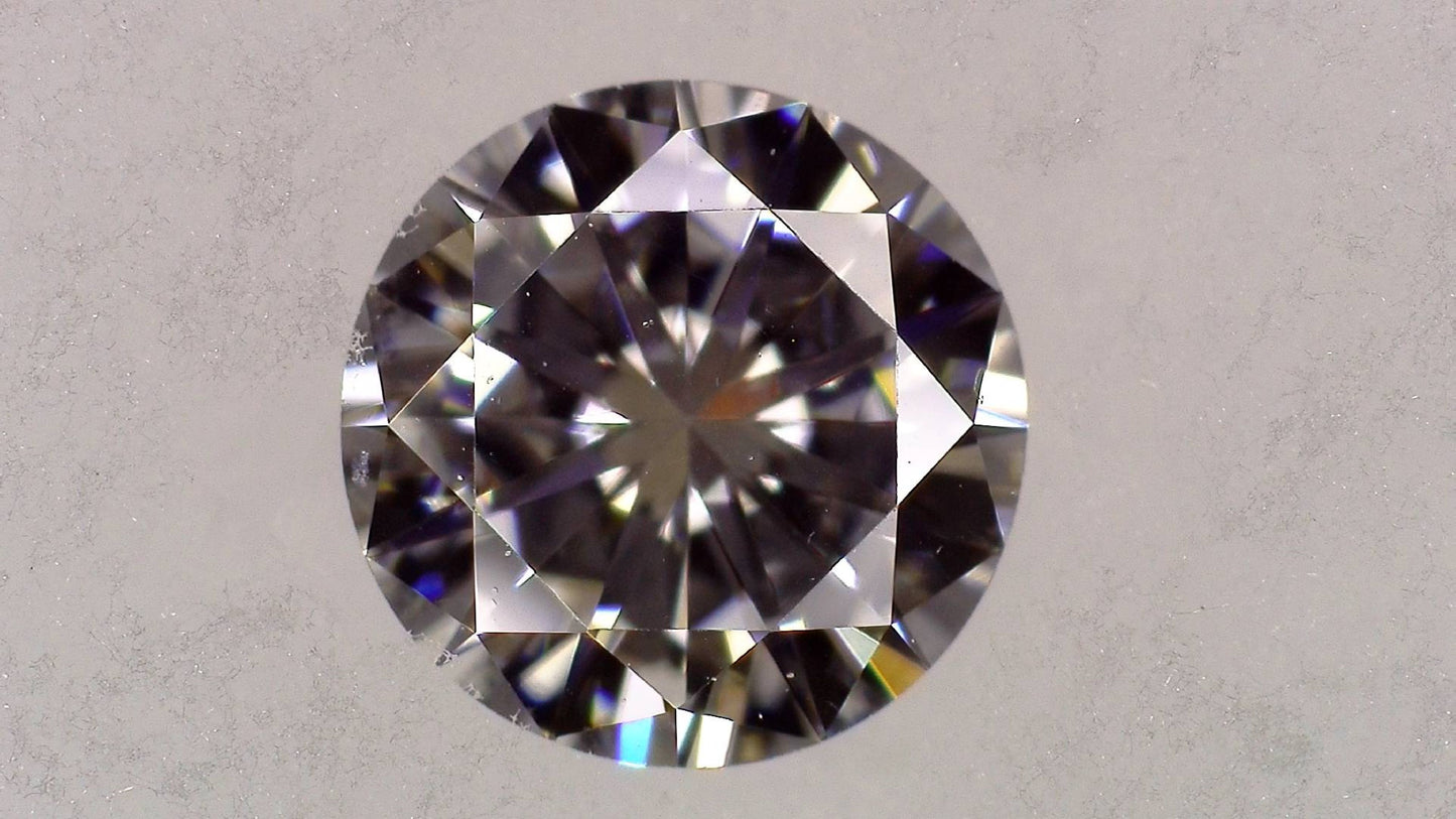 0.221ct F VS-1 GOOD/GD/GD STRONG BLUE NATURAL 4.04-4.09X2.24mm Loose Diamond