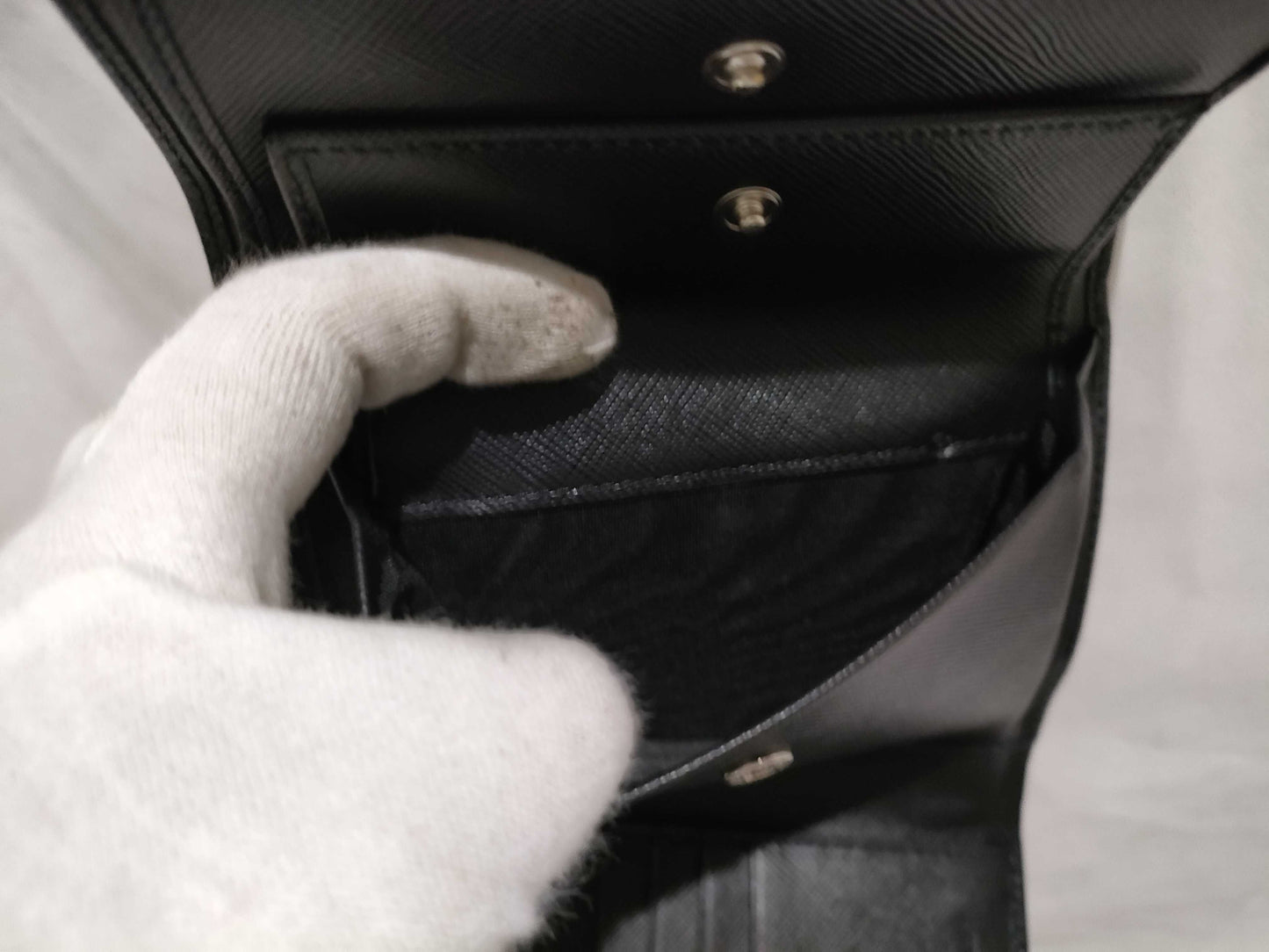 PRADA Saffiano Trifold Wallet