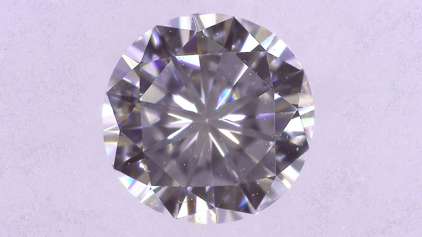 0.271ct F VVS-2 GOOD/VG/GD NONE NATURAL 4.26-4.33X2.47mm Loose Diamond