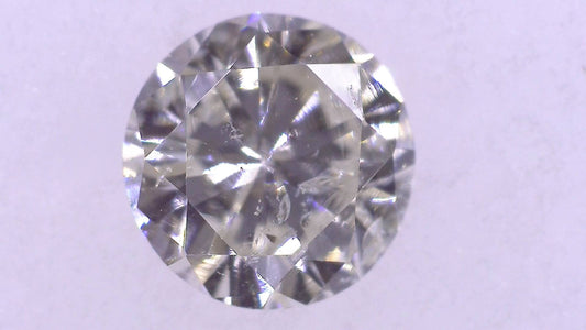 0.262ct I I-1 POOR/FR/PR VERY STRONG BLUE NATURAL 4.05-4.11X2.42mm Loose Diamond