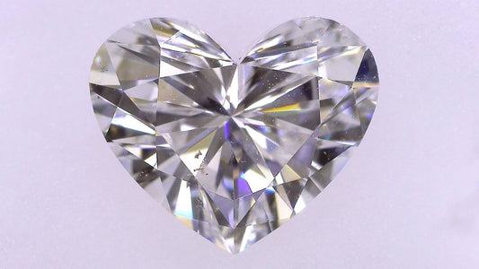 1.643ct F SI-1 ****/GD/GD FAINT NATURAL 7.29-8.85X4.67mm HS LDH Loose Diamond