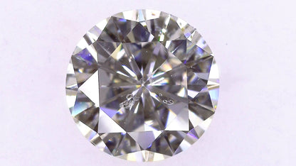 2.250ct J SI-2 Very Good/Gold/Gold None Natural 8.50-8.59 x 5.14mm Diamond Loose