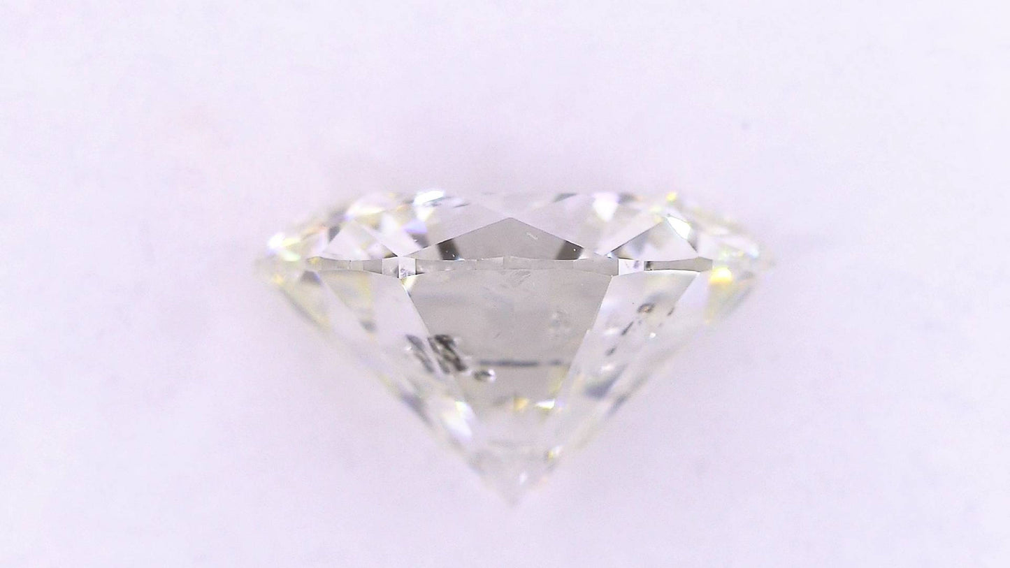 2.250ct J SI-2 Very Good/Gold/Gold None Natural 8.50-8.59 x 5.14mm Diamond Loose