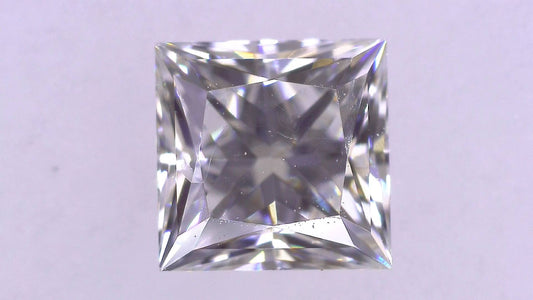 0.305ct H SI-1 ****/GD/GD NONE NATURAL 3.58-3.56X2.75mm SQ Loose Diamond
