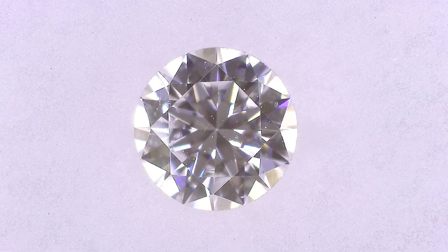 0.202ct F VS-2 VERY GOOD/GD/GD STRONG BLUE NATURAL 3.83-3.86X2.31mm Loose Diamond