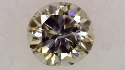 0.417ct L SI-2 FAIR/GD/FR FAINT NATURAL 4.54-4.72X3.07mm Loose Diamond