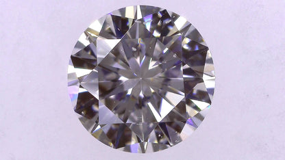 1.524ct F SI-1 VERY GOOD/GD/GD MEDIUM BLUE NATURAL 7.44-7.54X4.47mm Loose Diamond