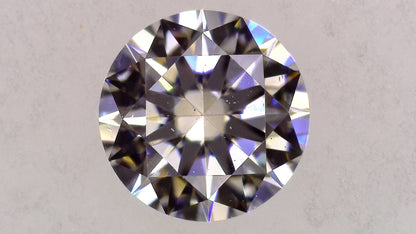 0.400ct F SI-1 VERY GOOD/GD/VG STRONG BLUE NATURAL 4.76-4.78X2.87mm Loose Diamond