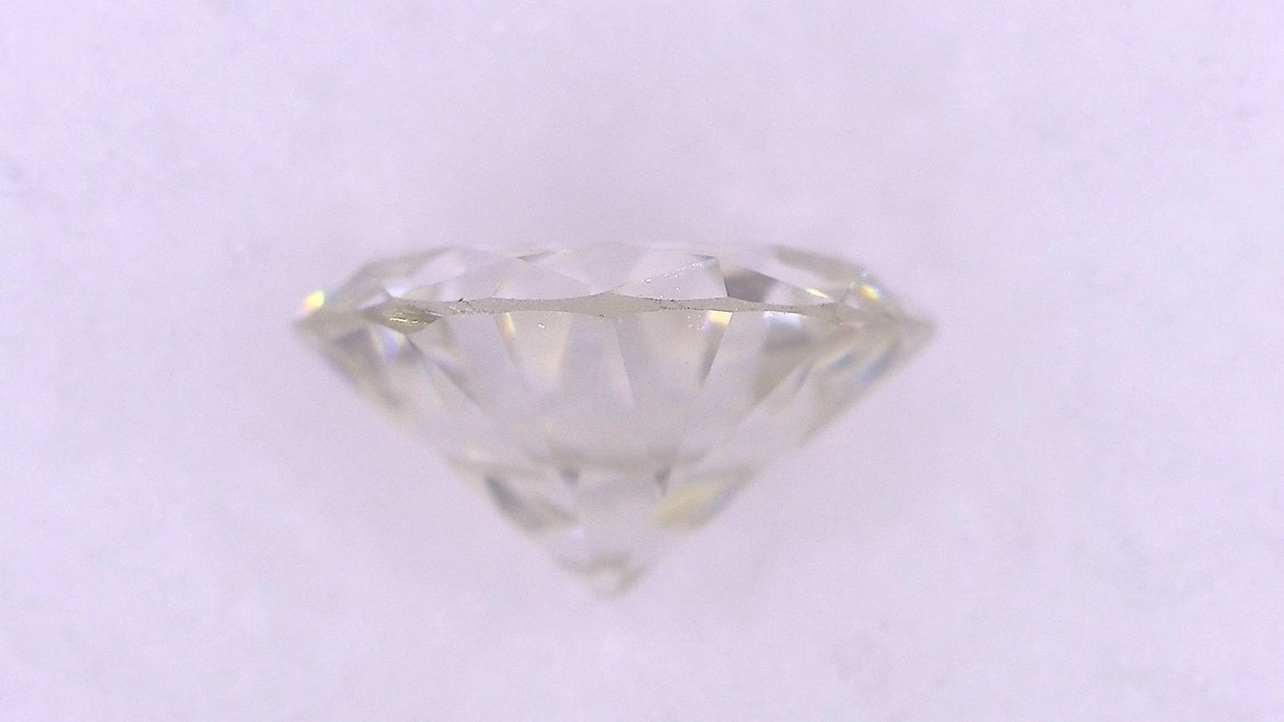 0.719ct J SI-1 POOR/GD/PR MEDIUM YELLOWISH GREEN NATURAL 5.90-5.98X3.25mm Loose Diamond