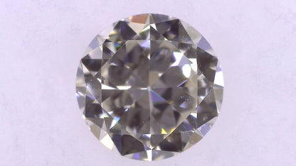 0.719ct J SI-1 POOR/GD/PR MEDIUM YELLOWISH GREEN NATURAL 5.90-5.98X3.25mm Loose Diamond