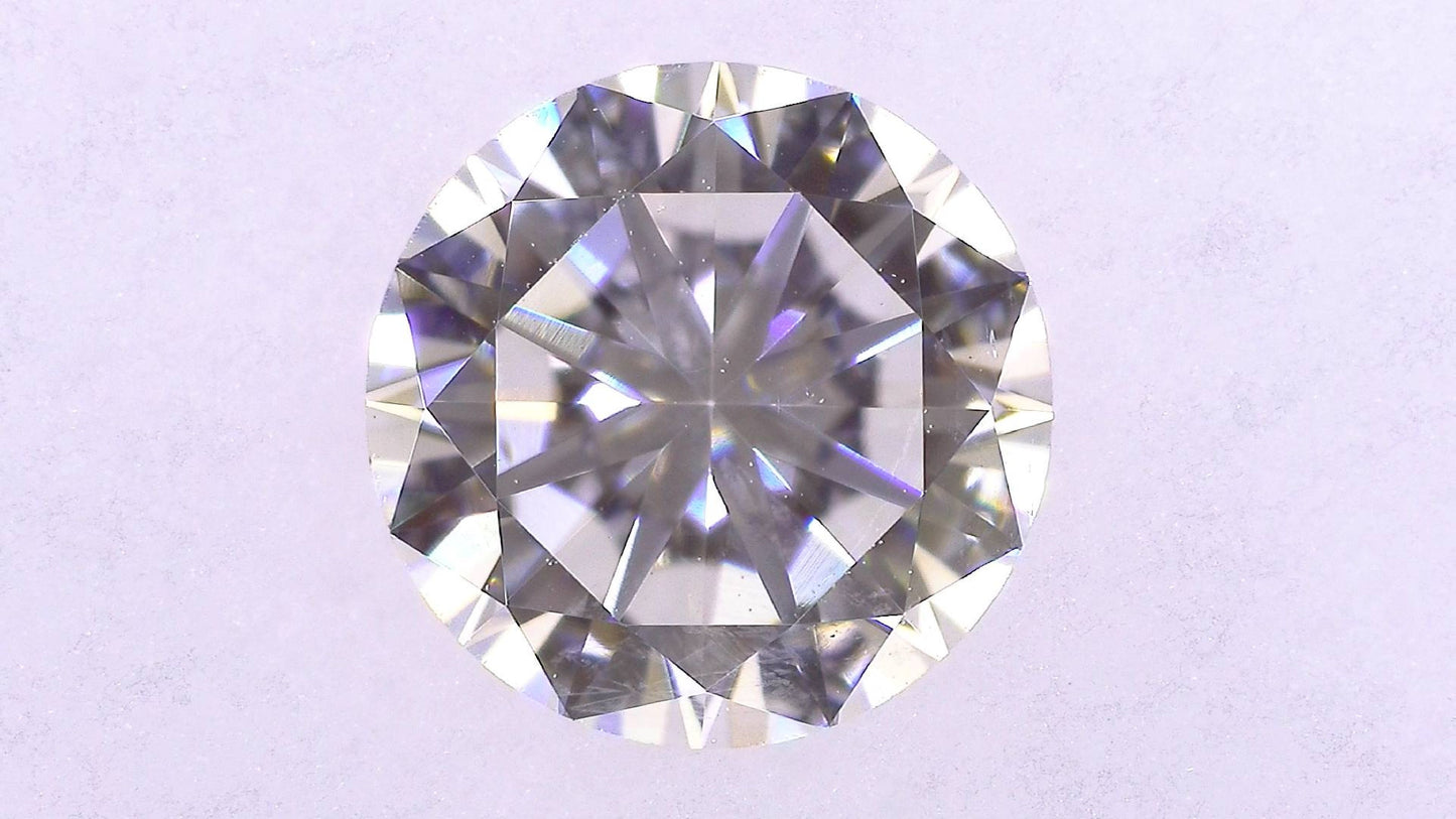 0.673ct G SI-2 GOOD/GD/VG NONE NATURAL 5.66-5.67X3.39mm Loose Diamond