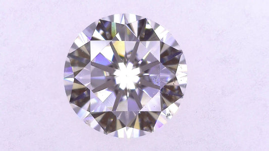 0.656ct F SI-1 VERY GOOD/GD/GD MEDIUM BLUE NATURAL 5.53-5.61X3.42mm Loose Diamond