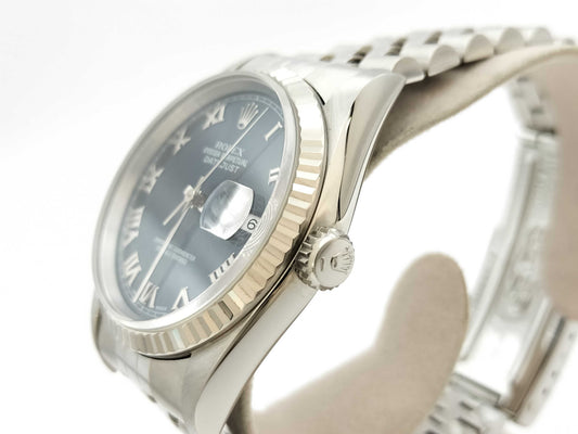 ROLEX 16234 T434155 Blue Roman Men's Watch
