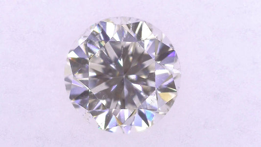 0.657ct G SI-2 GOOD/GD/GD FAINT NATURAL 5.36-5.40X3.53mm Loose Diamond