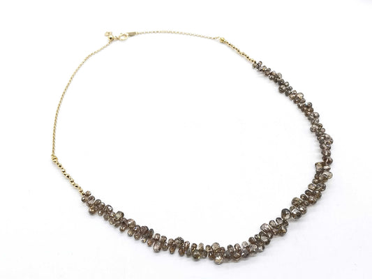 Diamond K18 14.1g Necklace 