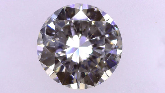 1.716ct H I-1 GOOD/VG/GD FAINT NATURAL 7.96-8.06X4.51mm Loose Diamond