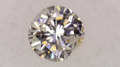 0.328ct G I-1 FAIR/GD/FR MEDIUM BLUE NATURAL 4.22-4.42X2.72mm Loose Diamond