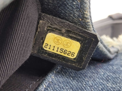 CHANEL Boy Chanel 20 Denim Chain Shoulder Bag Shoulder Bag