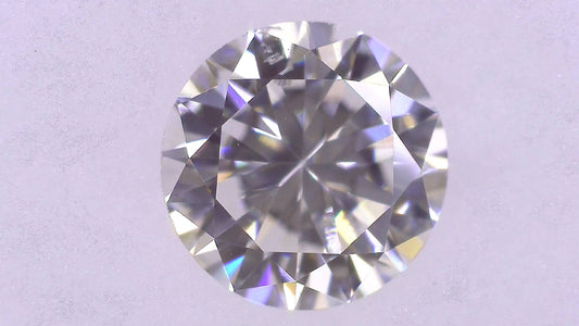 0.346ct G SI-2 GOOD/GD/GD STRONG BLUE NATURAL 4.52-4.54X2.75mm Loose Diamond