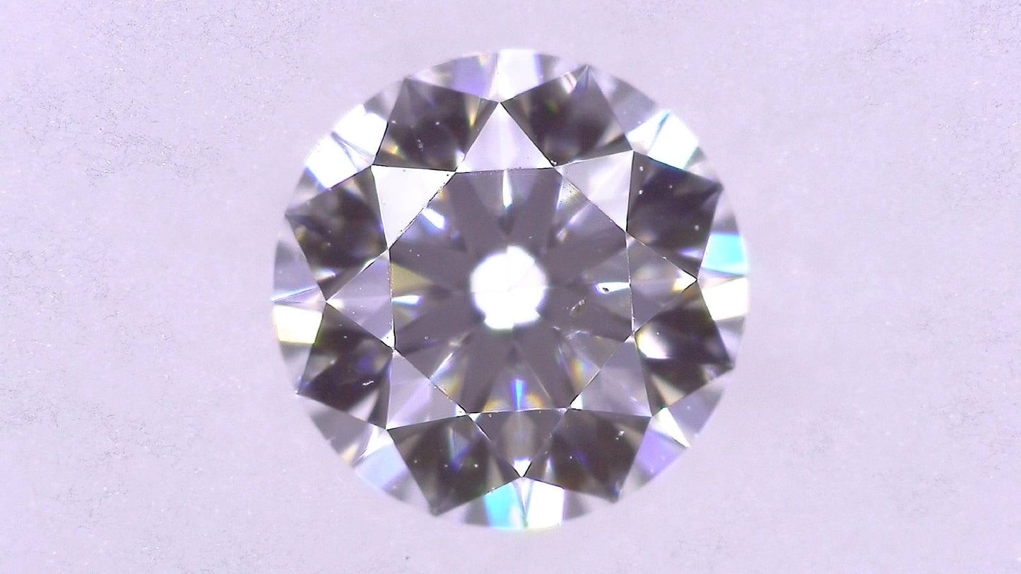 0.268ct E SI-1 EXCELLENT/EX/EX 3EX HC NONE NATURAL 4.12-4.15X2.57mm Loose Diamond
