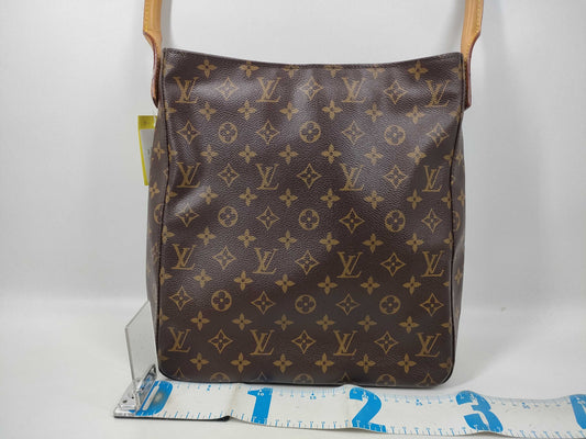 LOUIS VUITTON M51145 Monogram Looping GM Shoulder Bag