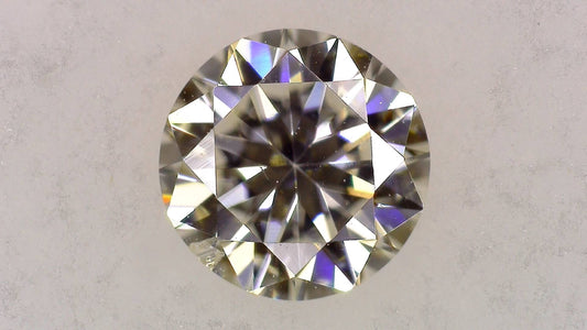 0.306ct K SI-2 GOOD/GD/FR NONE NATURAL 4.29-4.35X2.67mm Loose Diamond