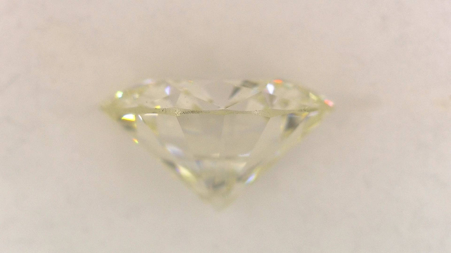 1.508ct L VVS-2 Very Good/Gold/Gold None Natural 7.60-7.63x4.36mm Loose Diamond