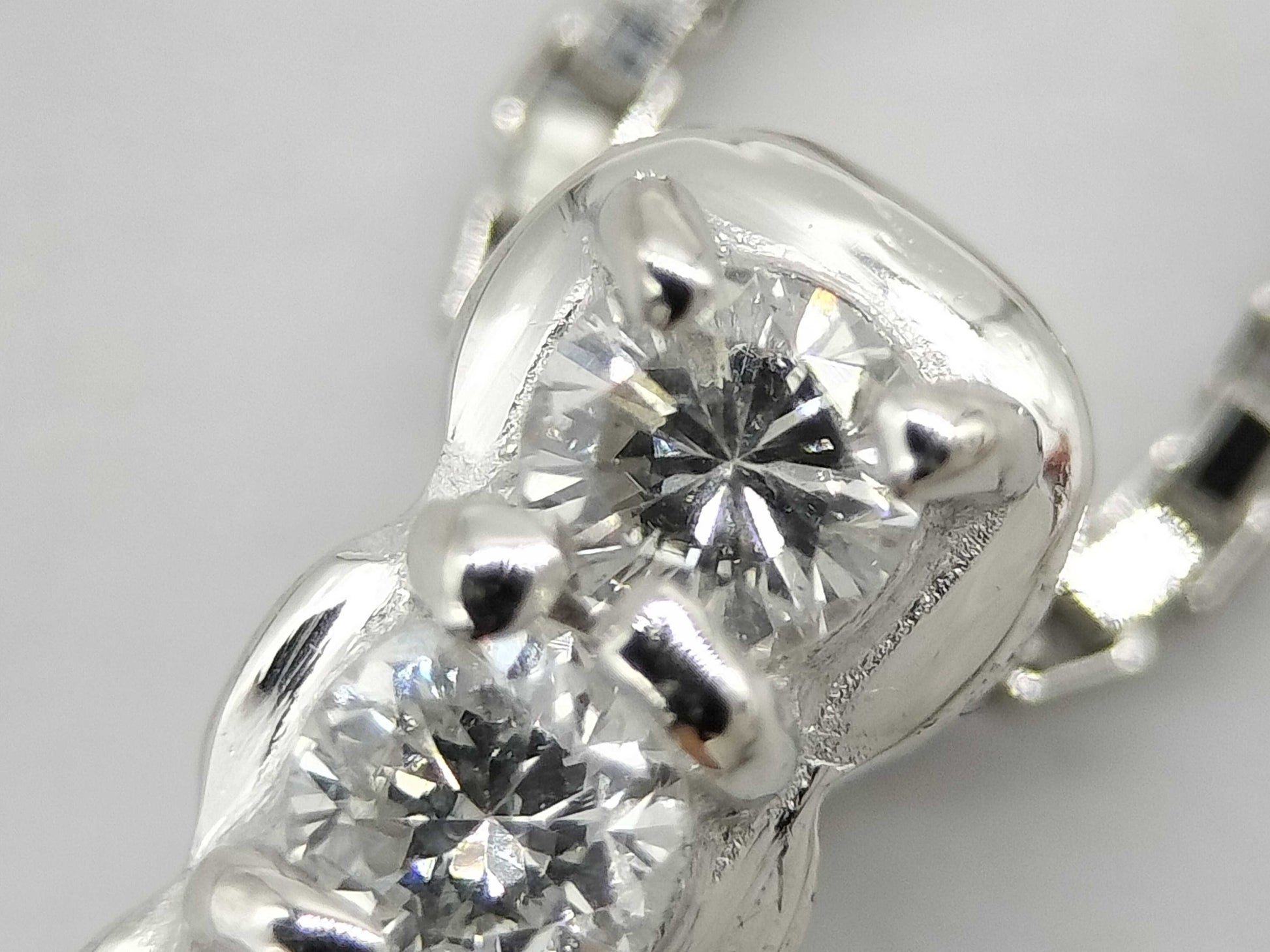 R0.73ct D0.27ct/0.17ct Pt900/Pt850 6.5g Necklace 