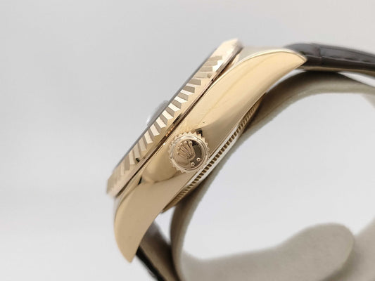 ROLEX Sky-Dweller 326135 123F2001 Chocolate Dial Men's Watch