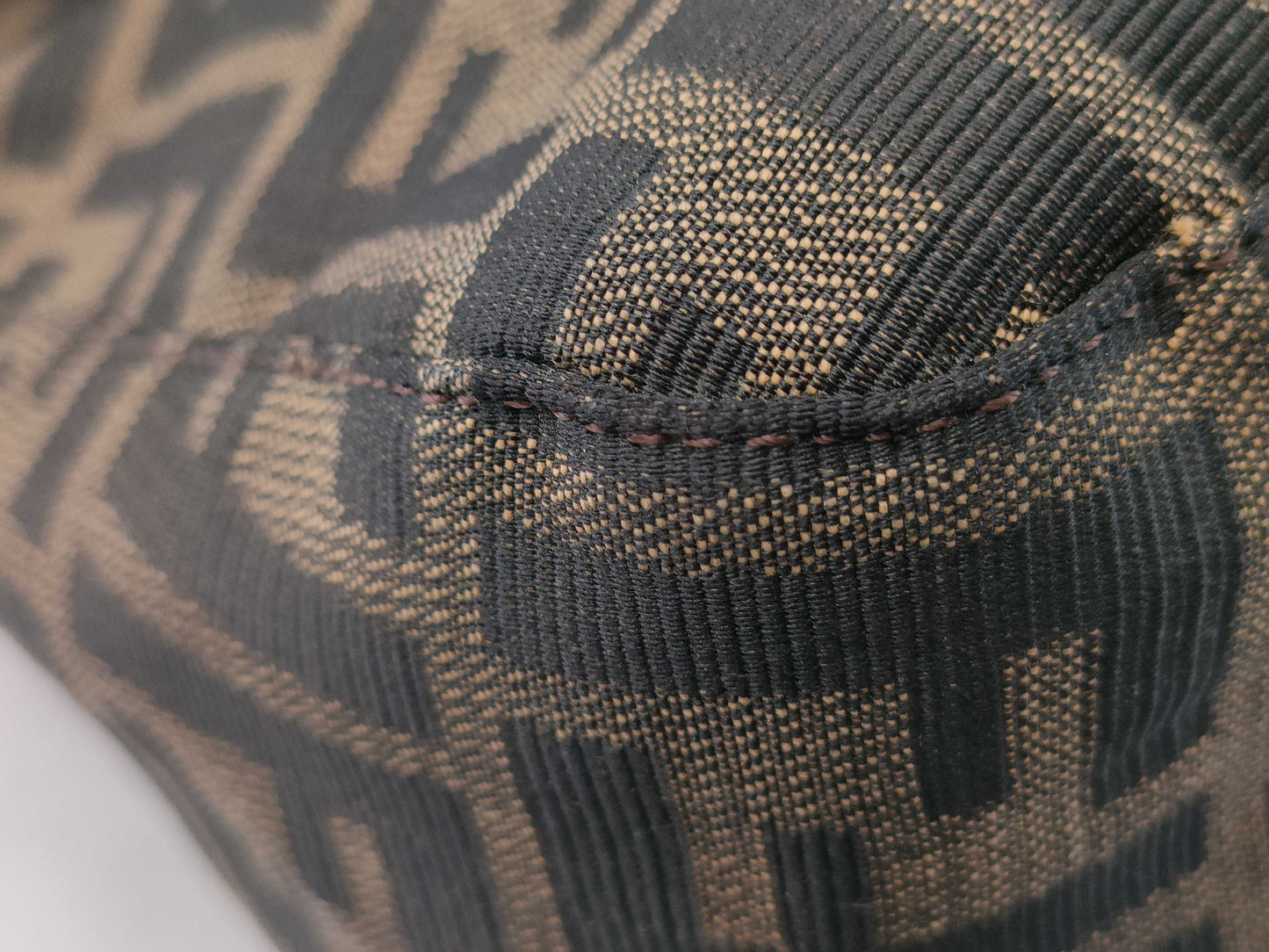 FENDI Zucca pattern Mamma Bucket handbag
