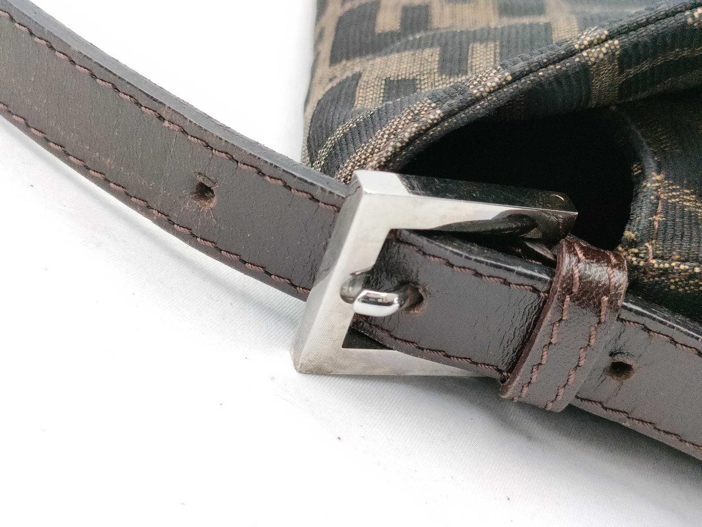 FENDI Zucca pattern Mamma Bucket handbag
