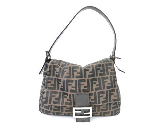 FENDI Zucca pattern Mamma Bucket handbag